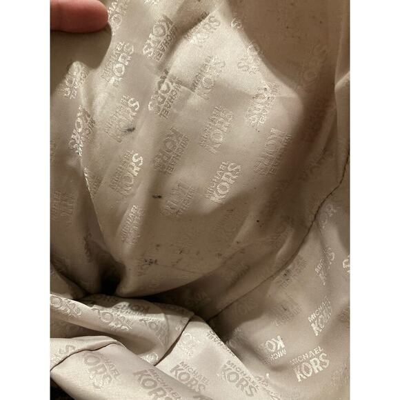 Michael Kors, large tan and black animal print shoulder bag - Picture 14 of 14